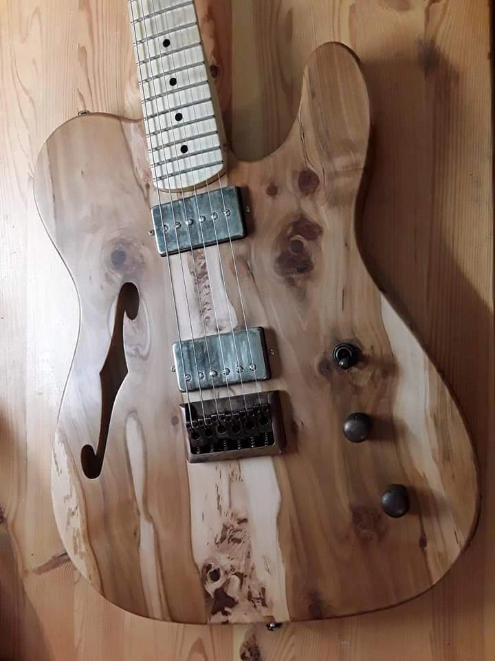 Heier #8 Tele Thinline – Detailansicht 4 – Custom E-Gitarre von Heier Guitars bei Dresden und Meißen